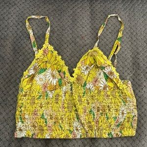 Floral crop top